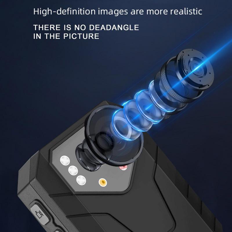 Máy ảnh cơ thể mini 1080p Video Recorder có thể đeo được cơ thể HD có tầm nhìn ban đêm 6-8 giờ