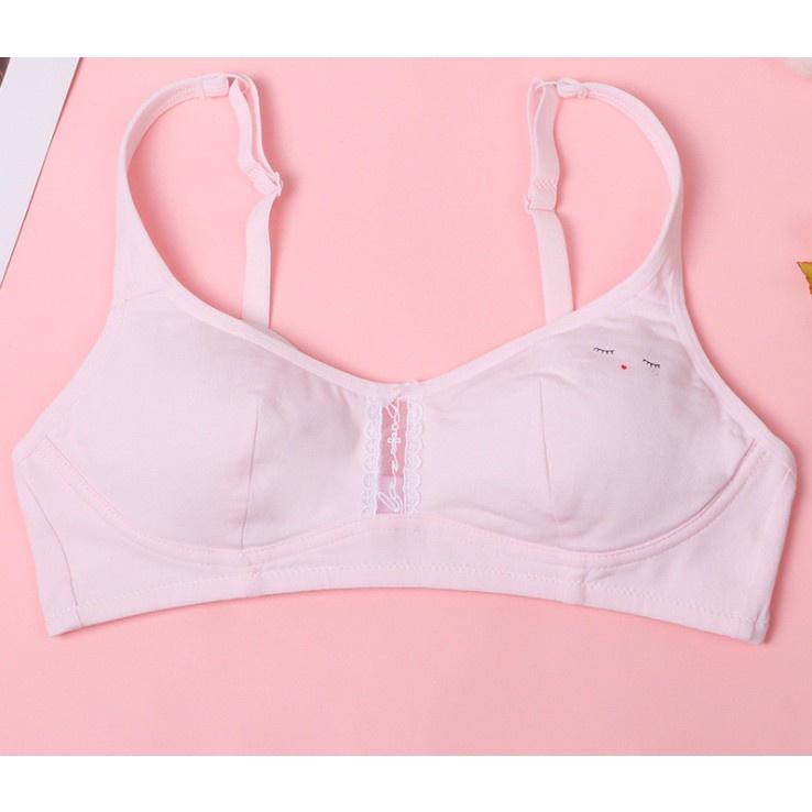 Bra / Áo Lá Cotton Nữ Sinh Cài Sau Xuất Đông Âu  Hàng Loại Đẹp.