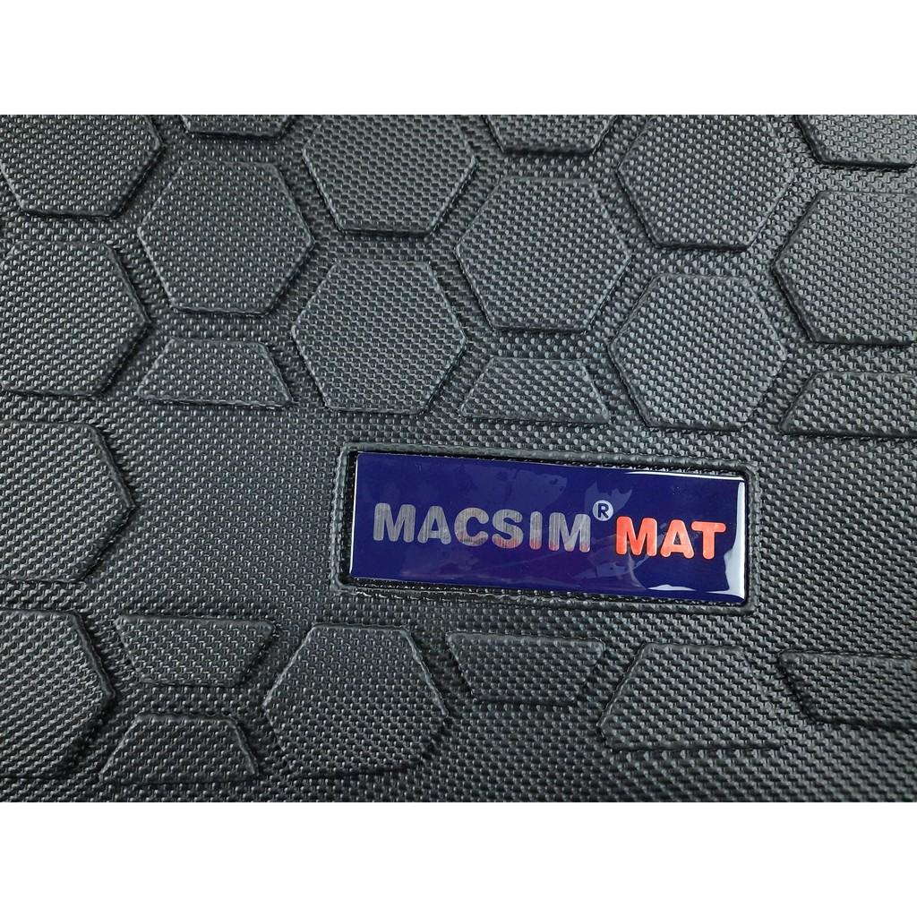 Thảm lót cốp xe ô tô MAZDA 3 2014-2017 nhãn hiệu Macsim chất liệu TPV cao cấp màu đen