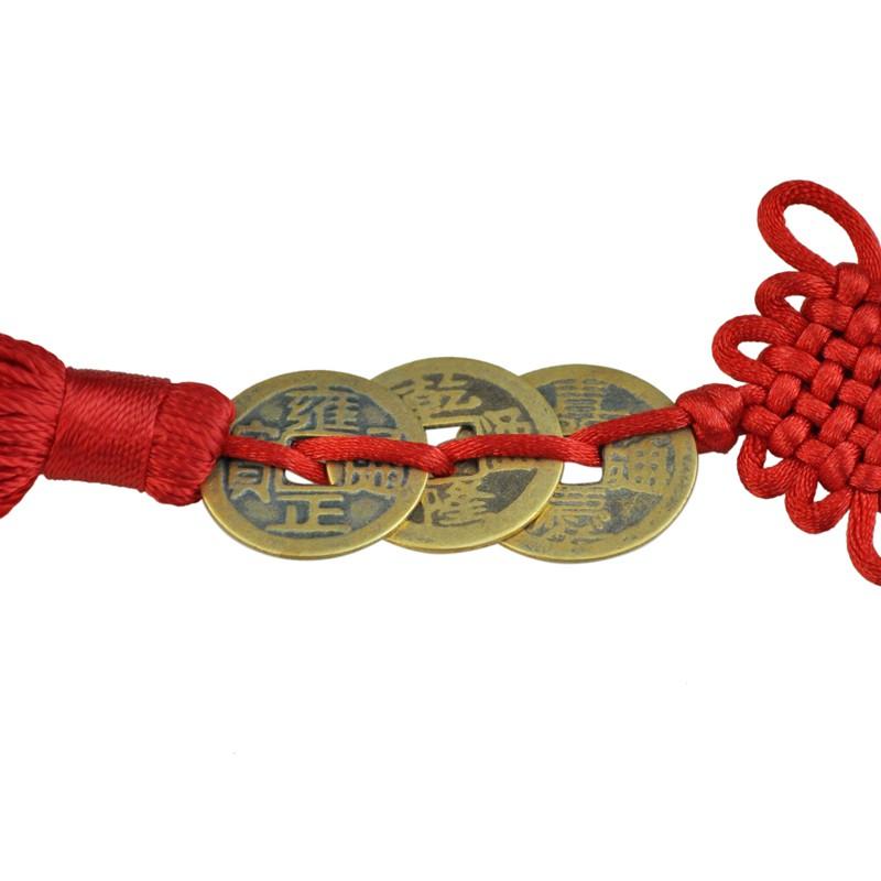Dây đồng tiền tam phúc may mắn