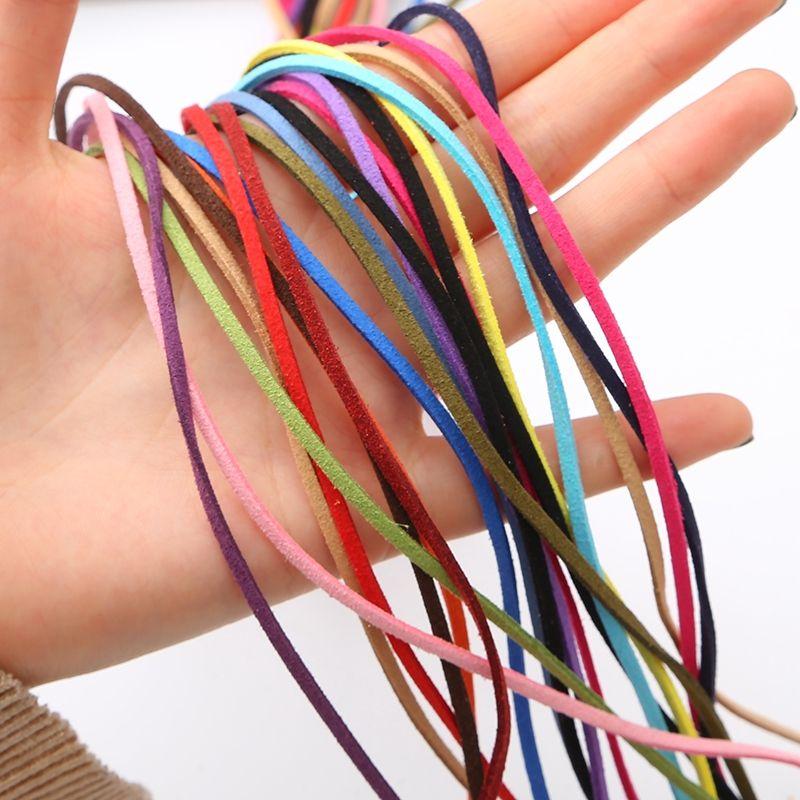 10 mét Dây da lộn 3mm tết vòng tay