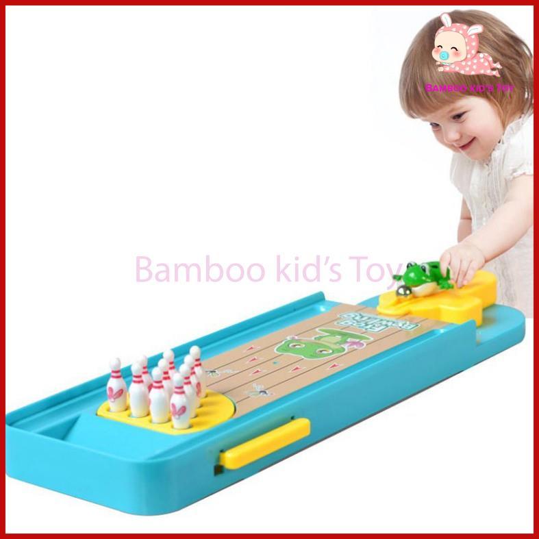 Bộ Đồ Chơi Bowling Mini Ếch Con Cho Bé