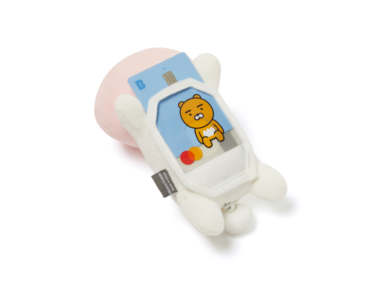 Móc Treo Thú Bông Đựng Thẻ Và Tiền Xu Little Apeach Kakao Friends Chính Hãng