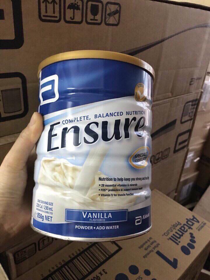 SỮA ENSURE ÚC HỘP 850gr