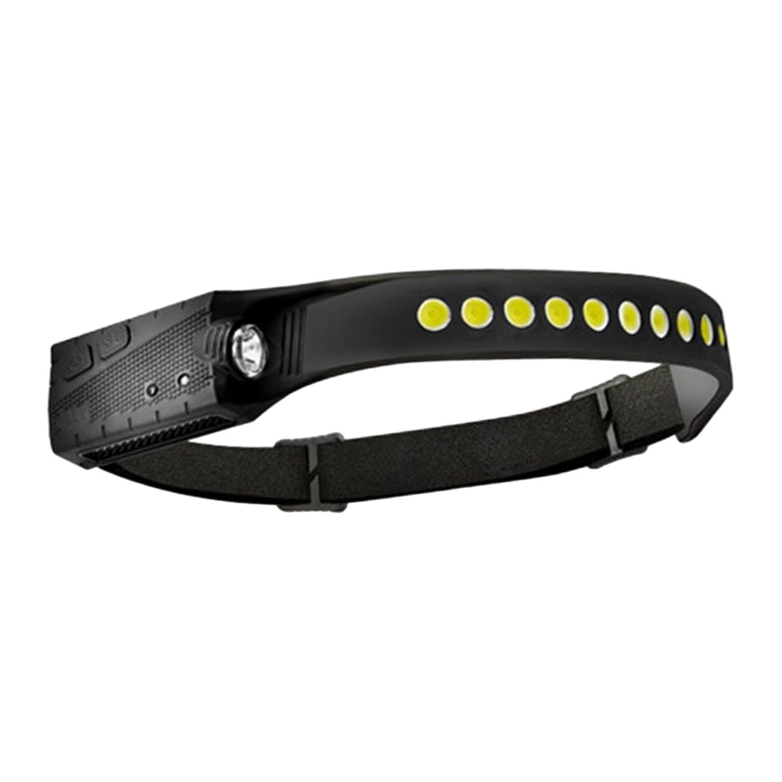 COB LED  Work Light Bar Head Band Lamp Headlight for Night Running