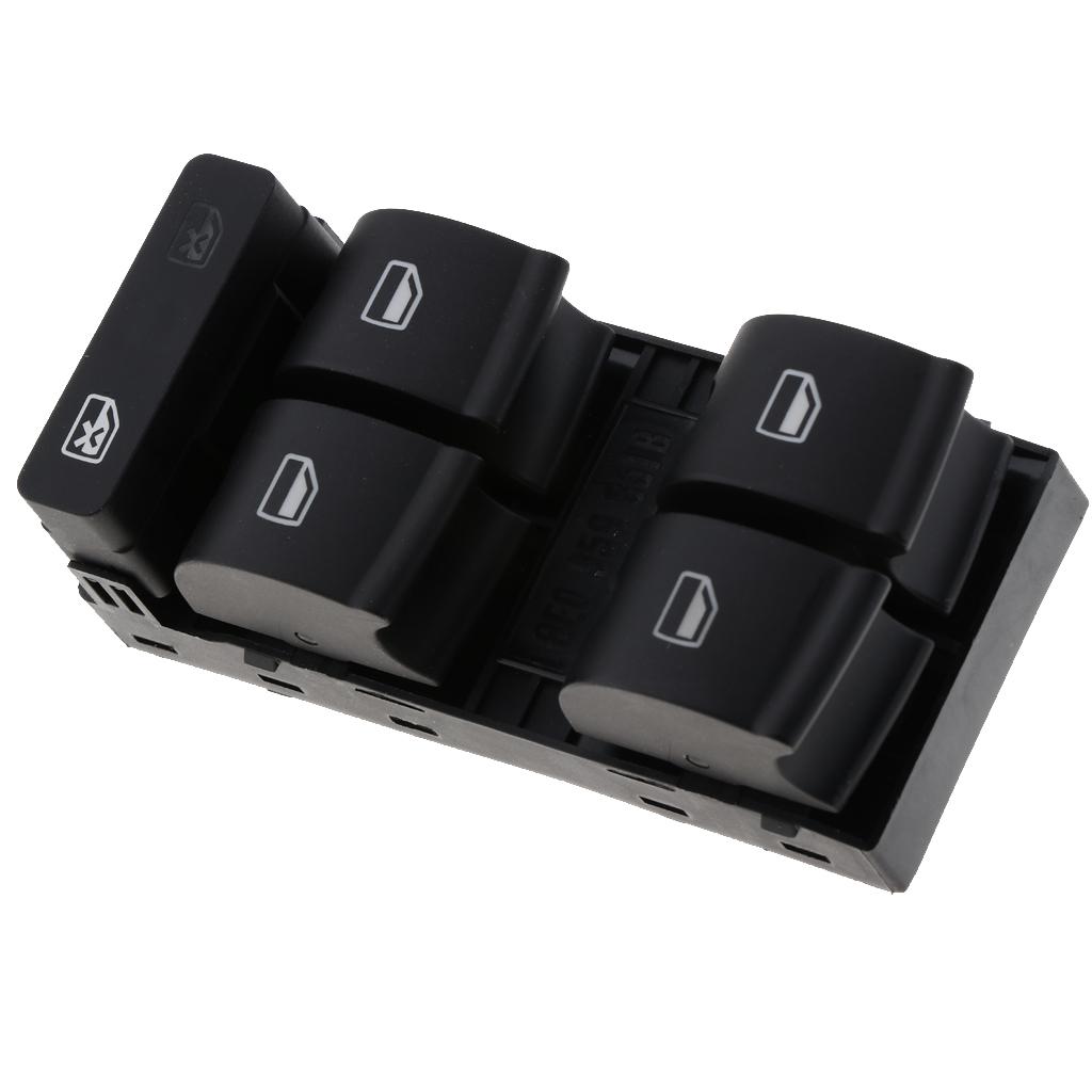 ABS Plastic Car Power Window Switch Button Controls for Audi A4 B6 B7