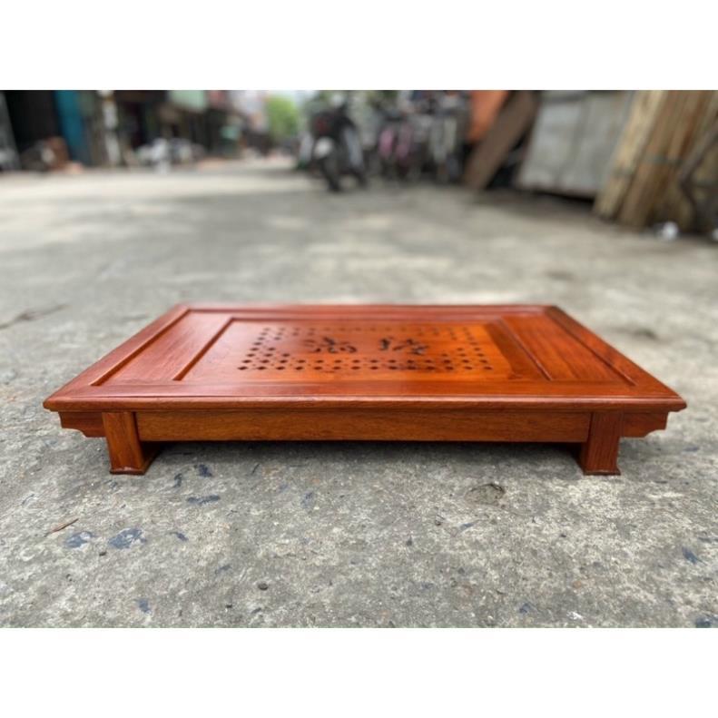 Khay trà tần, bàn trà chữ tàu gỗ hương cao cấp