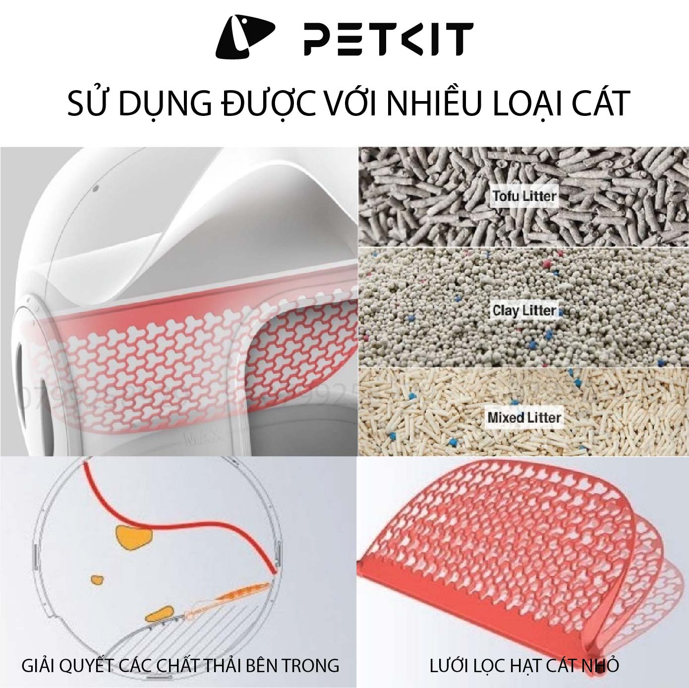Nhà Vệ Sinh Cho Mèo Petkit, Máy Vệ Sinh Tự Động Cho Mèo Pura Max Máy Dọn Phân Mèo