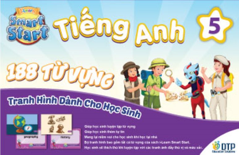 Tiếng Anh 5 i-Learn Smart Start - Student's Cards