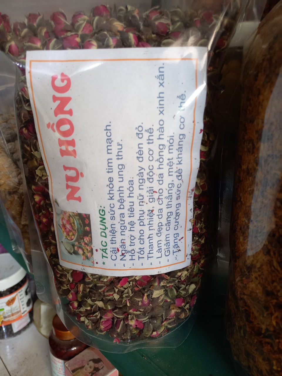 Nụ hoa hồng sấy khô 500 gram