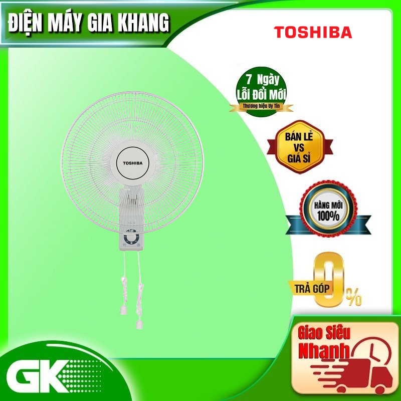Quạt Treo Tường Toshiba F-AWZ50VN - Xám - Hàng chính hãng