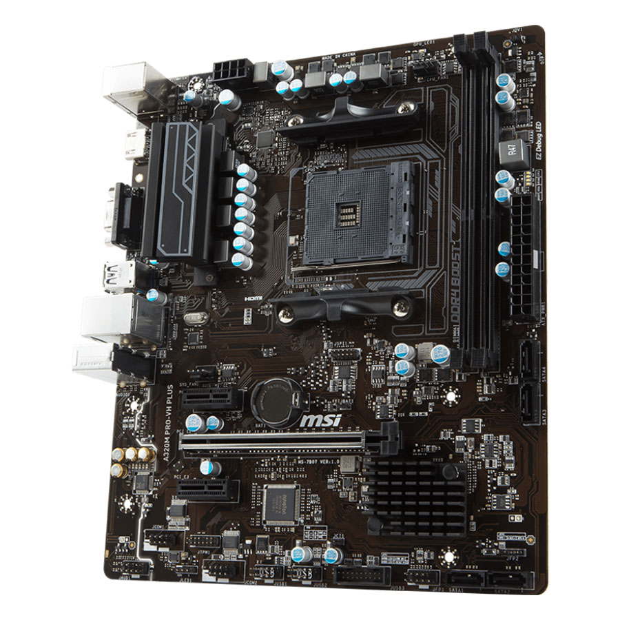 Bo Mạch Chủ Mainboard MSI A320M PRO-VH PLUS Socket AM4 - Hàng Chính Hãng