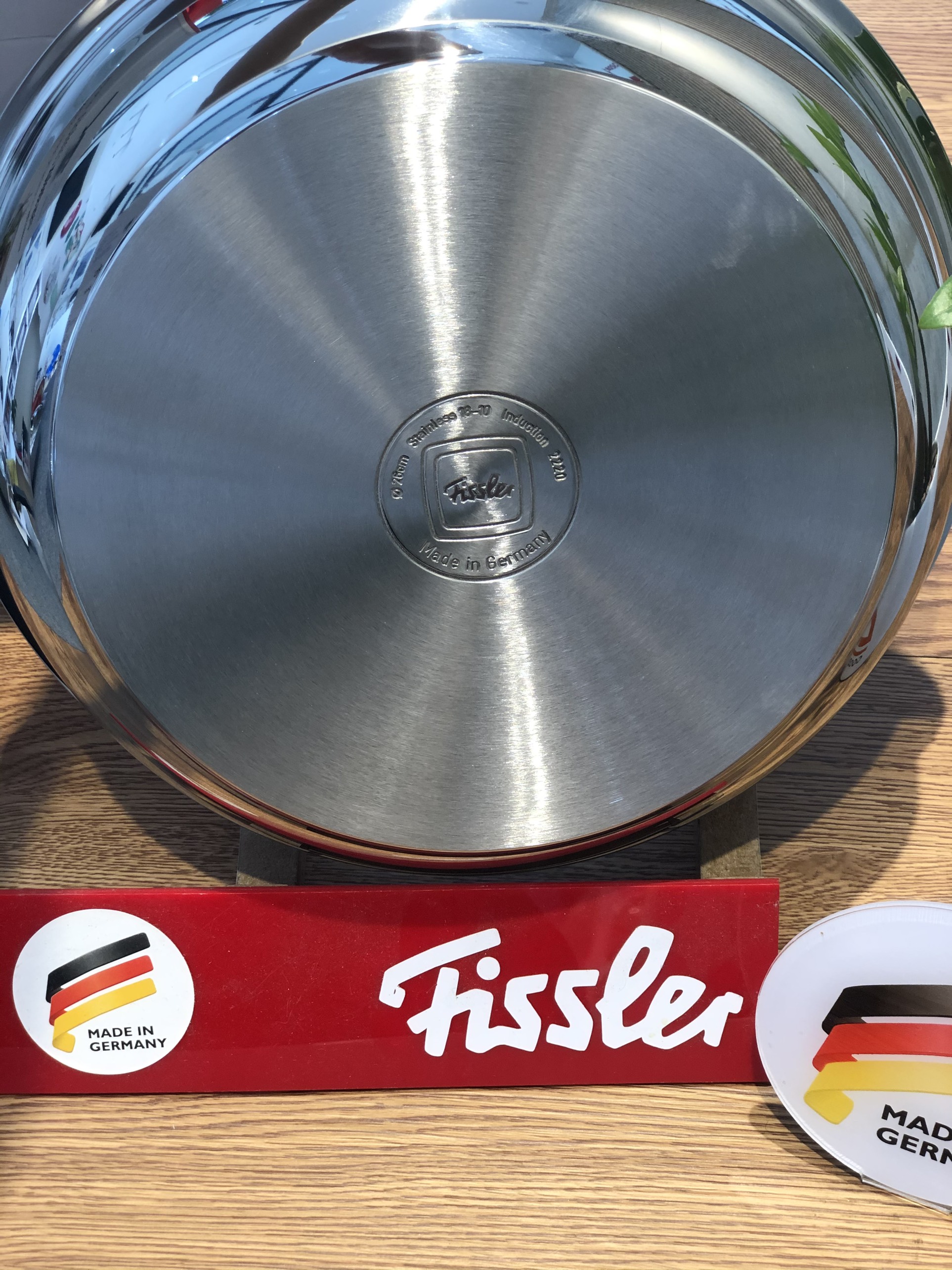 Chảo Inox Fissler Crispy Steelux Comfort size 28cm - SX tại Đức - Hàng chính hãng