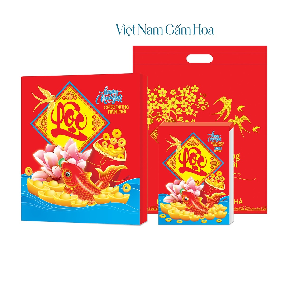 Lịch Bloc Cực Đại Đặc Biệt Cao Cấp 2024 - Lịch Tết 2024 - Quà Tặng Lịch Treo Tường HT7