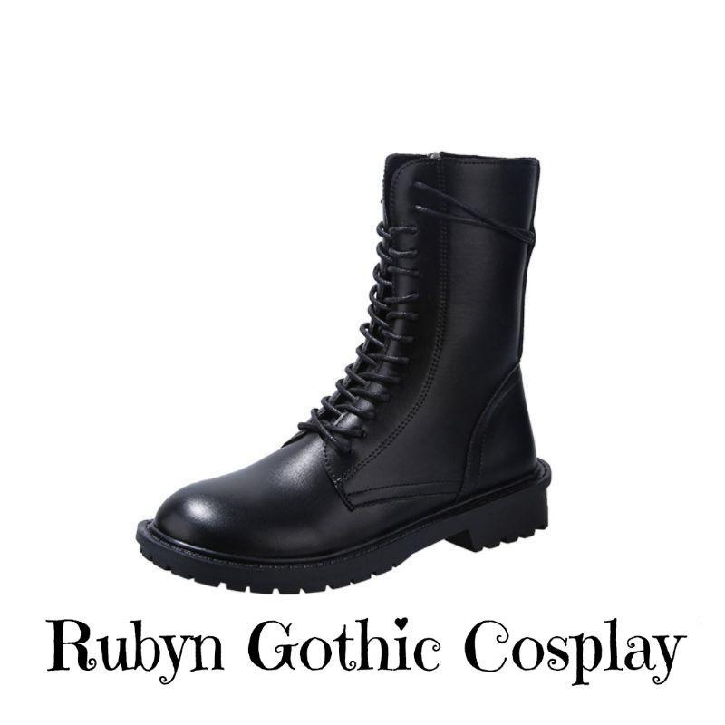 Giày Boots Chiến Binh khóa kéo cổ cao cá tính ( size 35 - 40 ) SN300