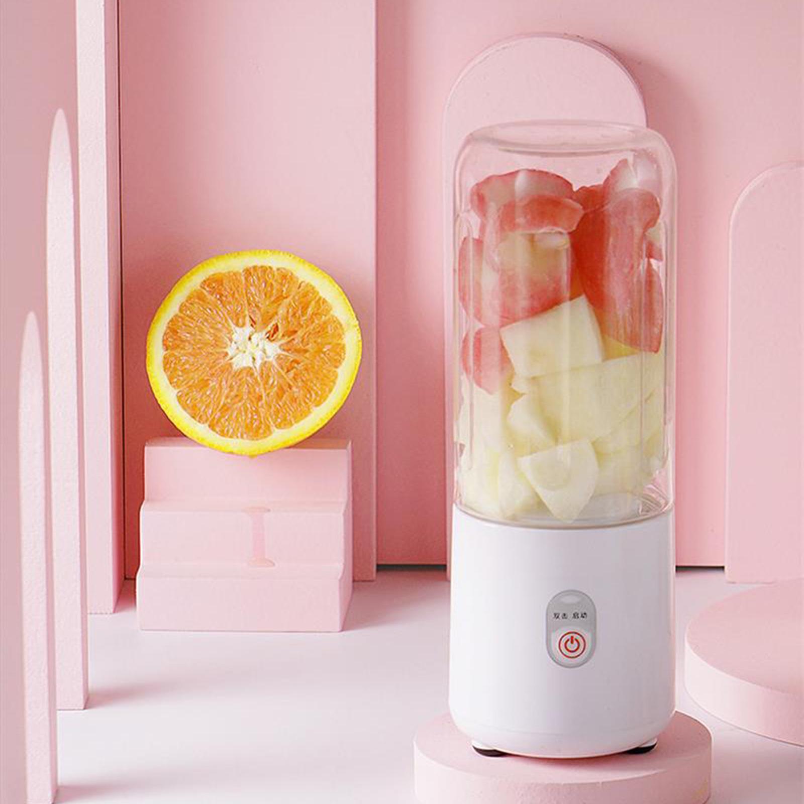 Portable Blender USB Juicer Cup Fruit Mixing Rechargeable for Travel