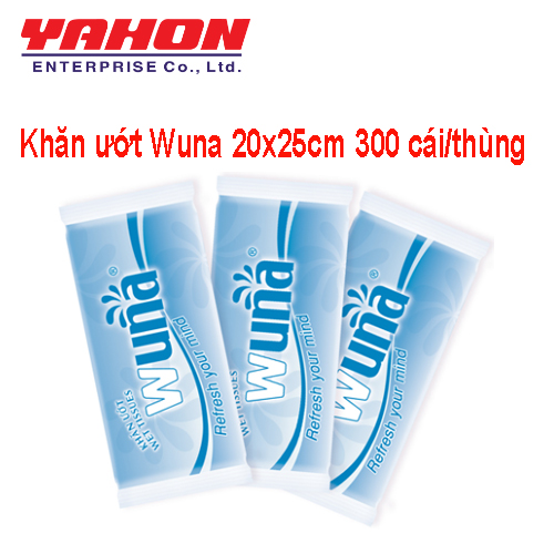 Khăn ướt Wuna Super 300 cái/thùng