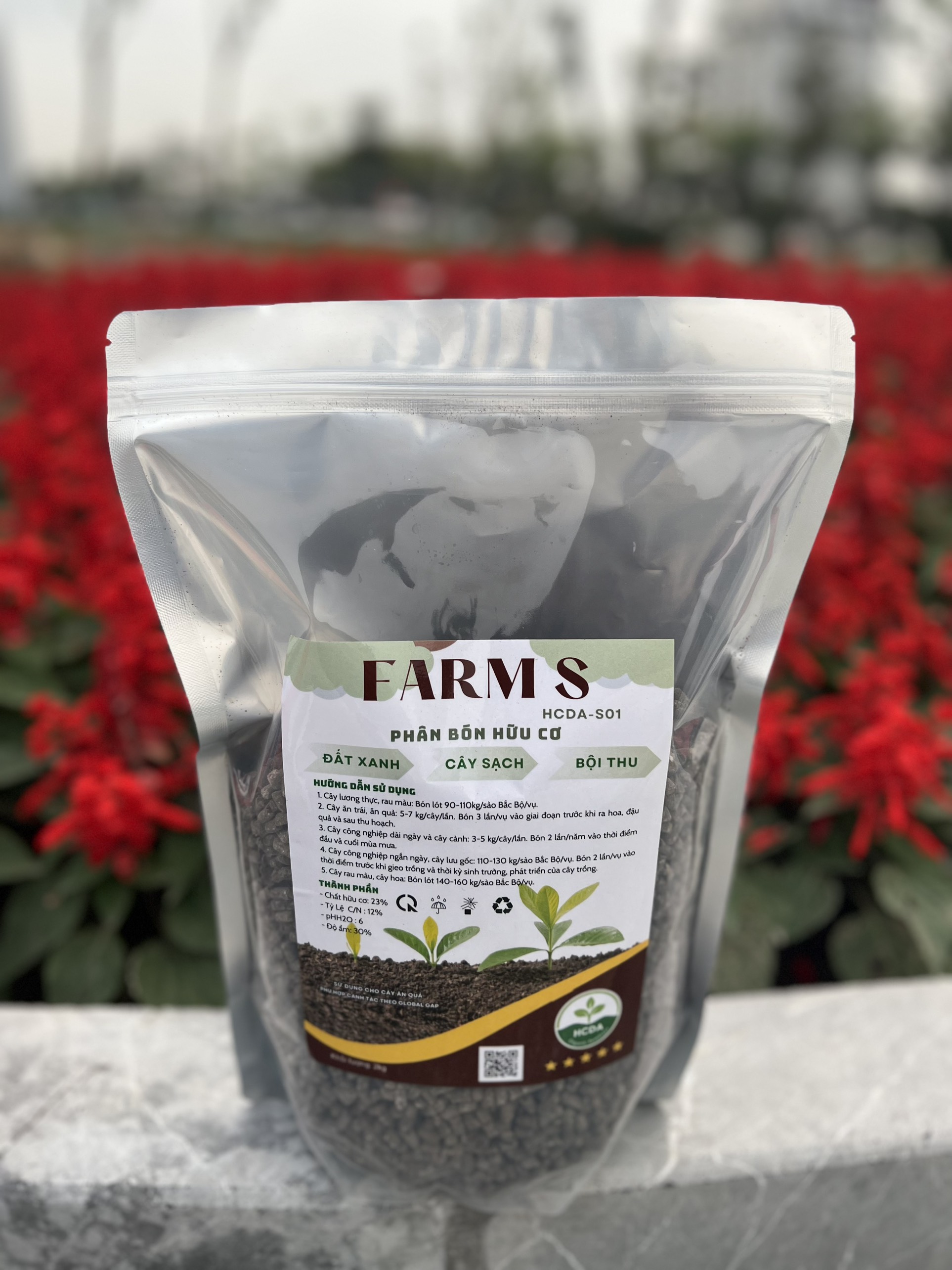 Phân Hữu Cơ FARM'S - HCDA S02 Dành Cho Cây Ăn Quả - S02AQ