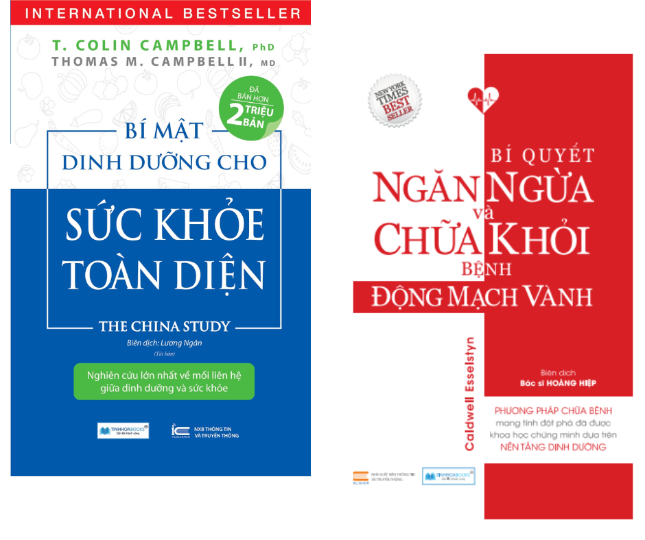 Combo Bí Mật dinh dưỡng cho sức khỏe toàn diện + Bí quyết thoát khỏi bệnh động mạch vành