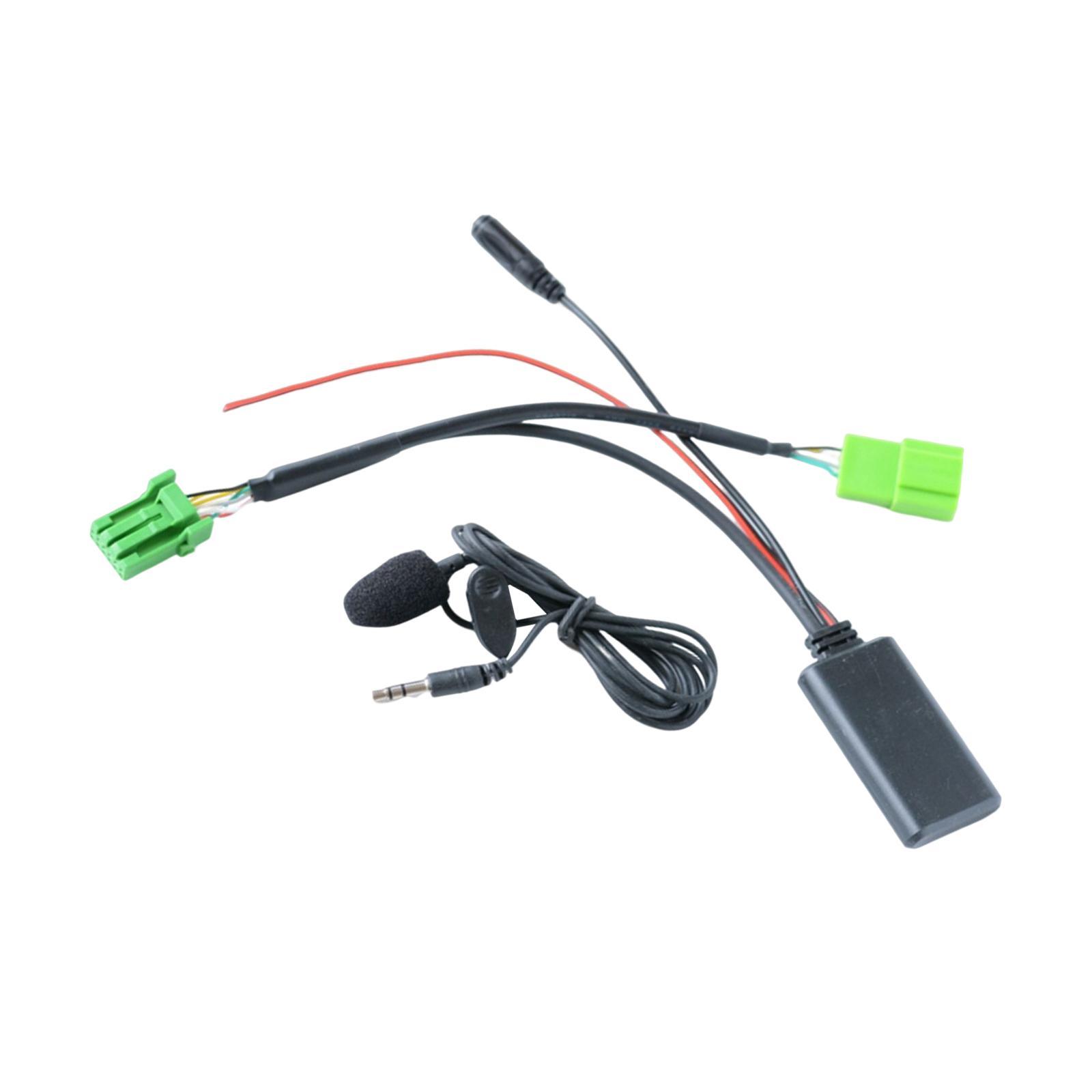 Car radio Audio Cable Adapter with Mic for