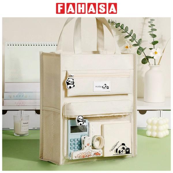 Túi Vải Học Thêm - 8008 - Gấu Trắng