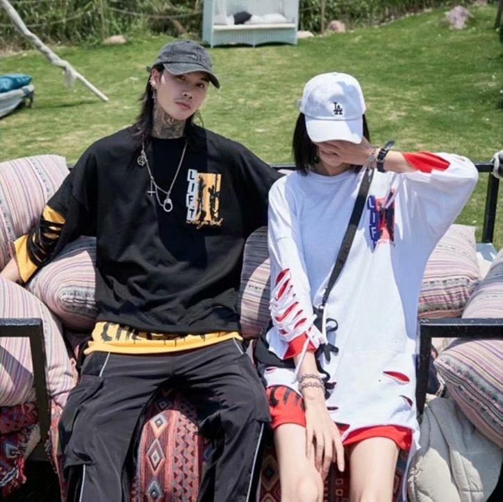 Áo Thun Ngắn Tay Form Rộng Phong Cách Năng Động Cá Tính Dành Cho Nam / Size S-3Xl