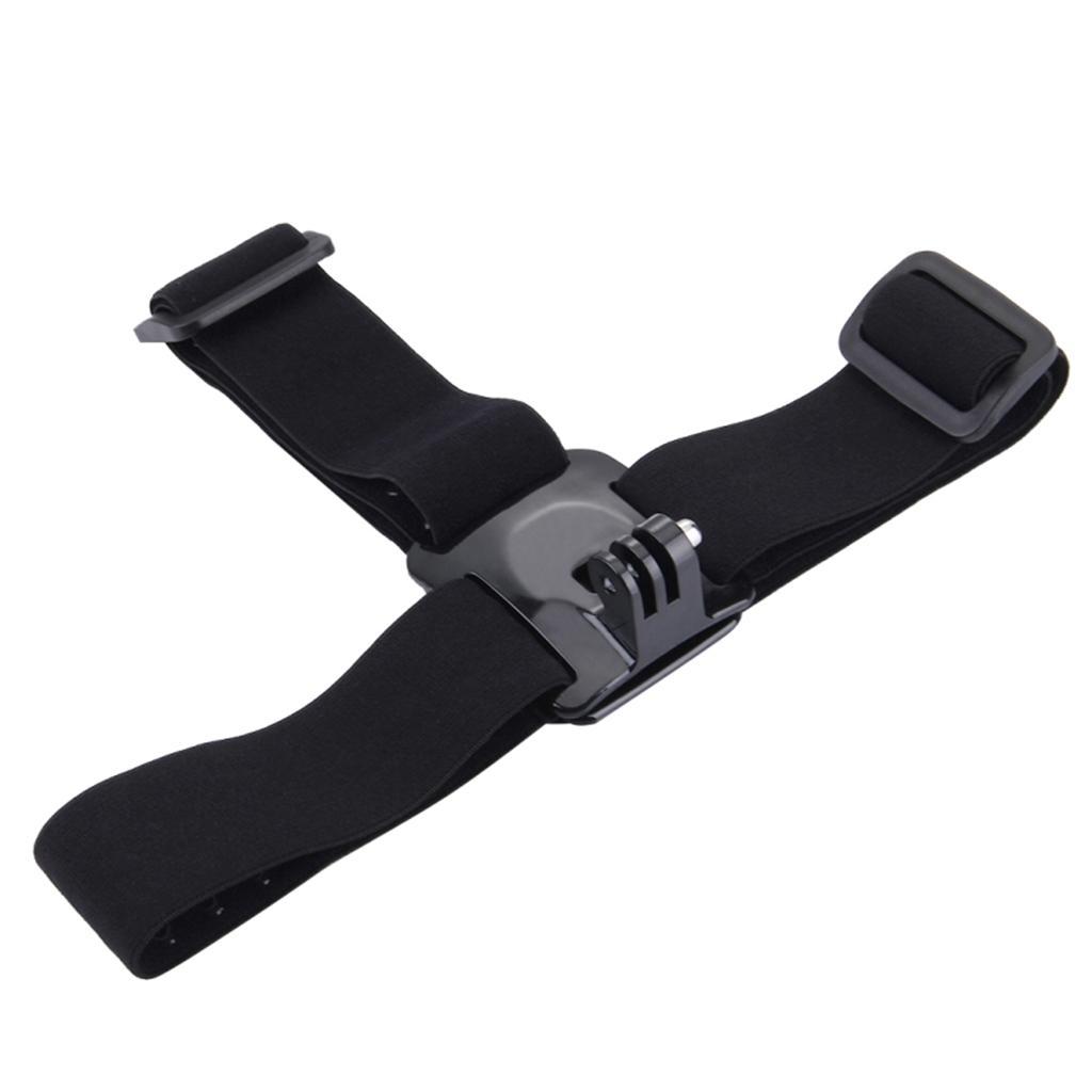 Cell Phone Head Mount Headband Mobile Phone Holder w/ Clip Universal Black