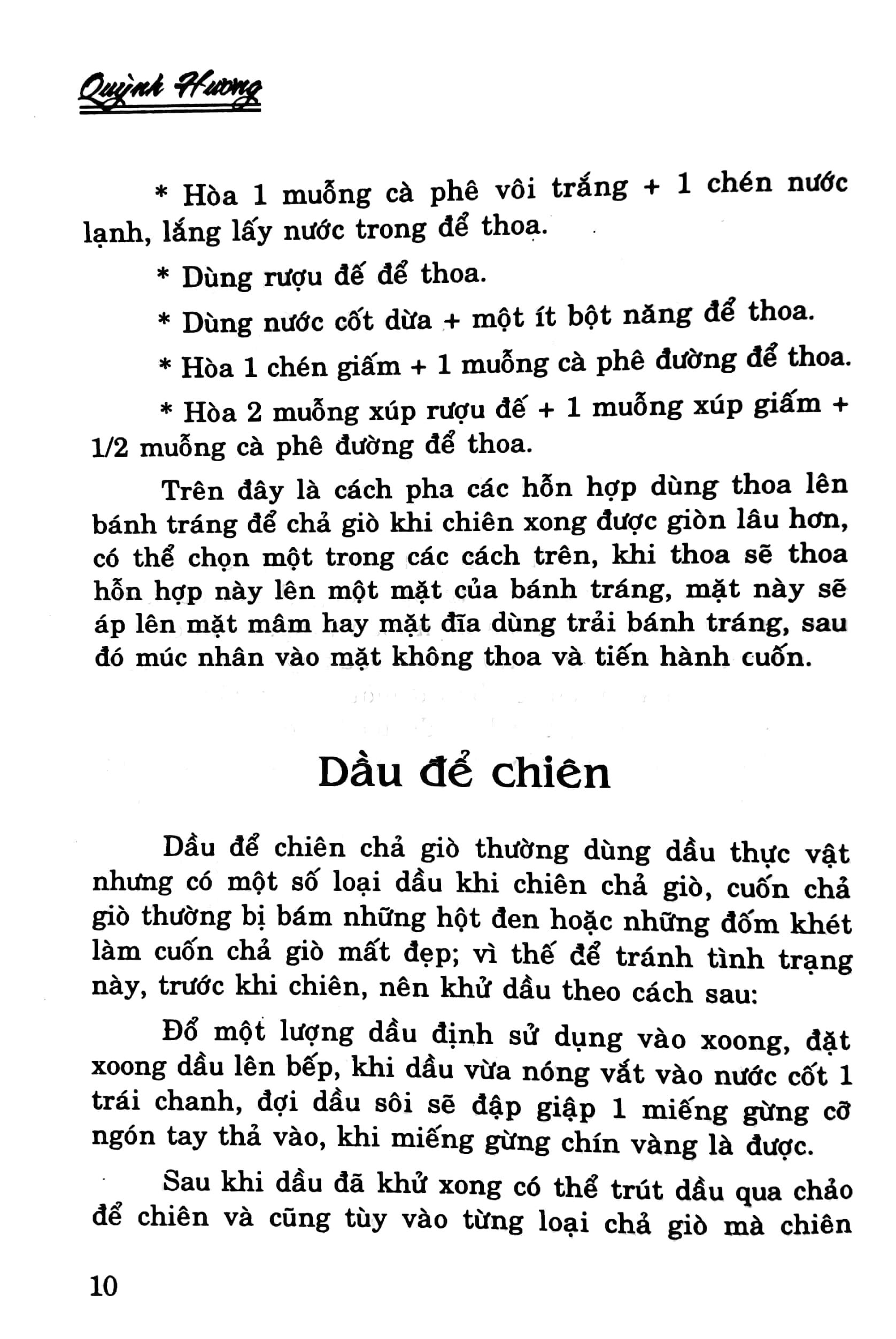 Sách Chả Giò Và Gỏi Cuốn