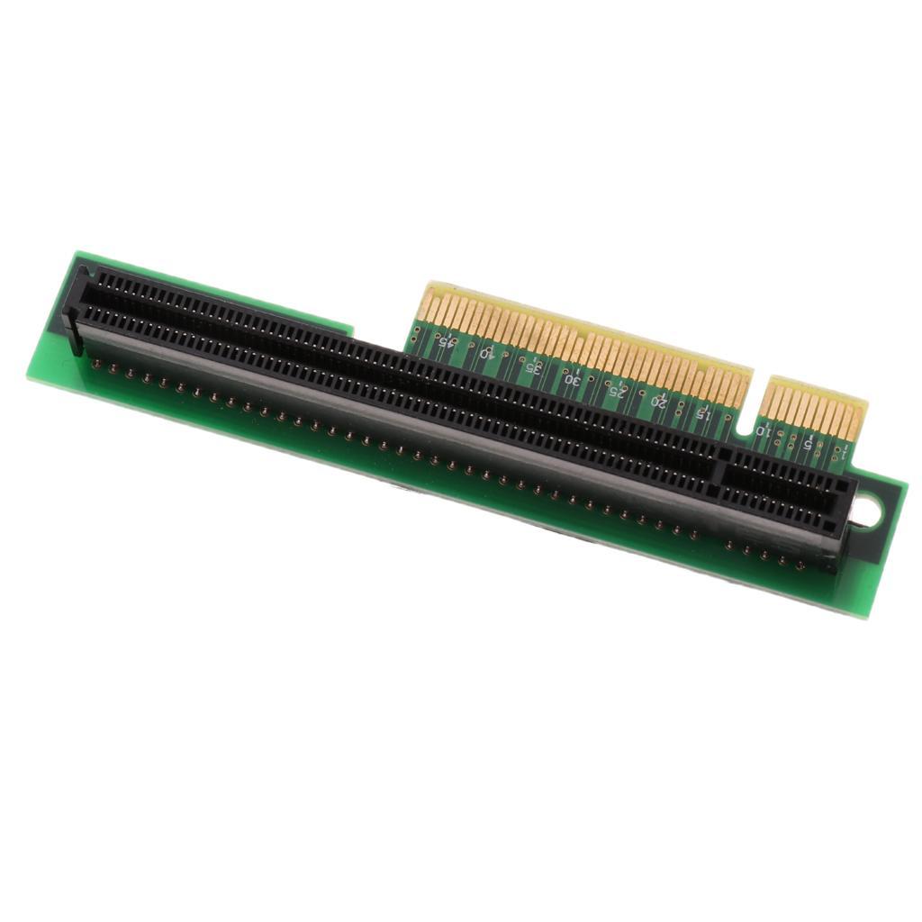 PCI-Express 8x Riser Card To PCI-E 6x card Graphics With Right Angle