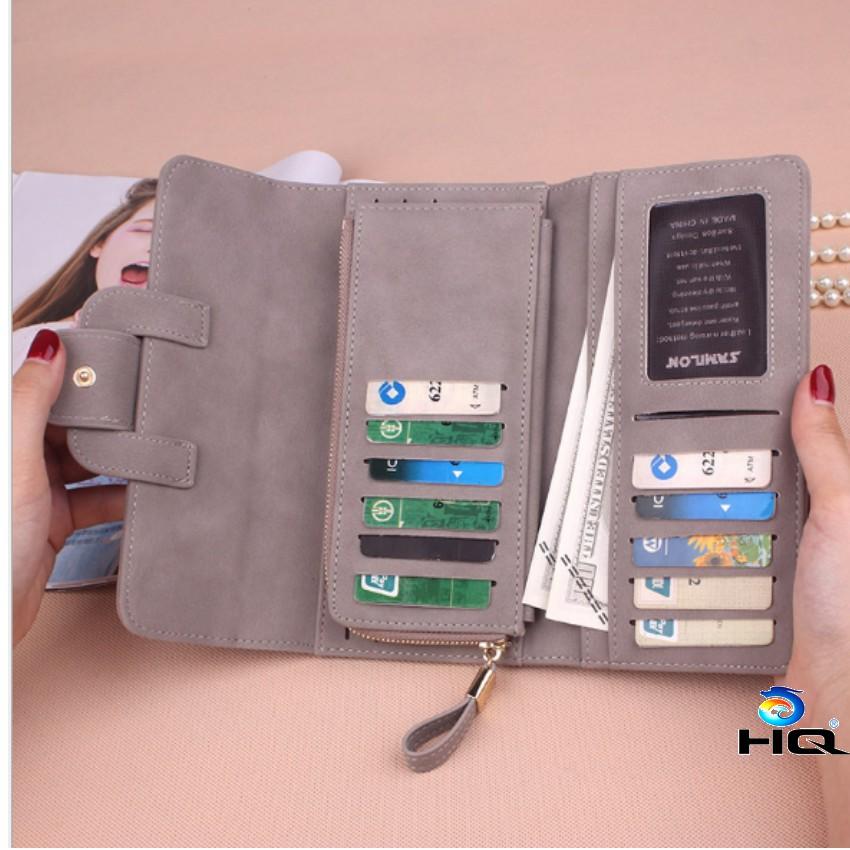 Ví Nữ Cầm Tay Da dáng dài cao cấp 204437