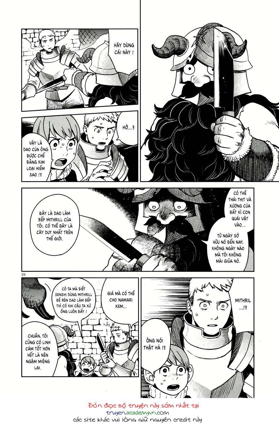 Dungeon Meshi Chapter 24 - Trang 24