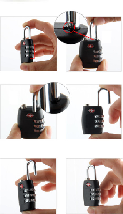 Khóa số mini du lịch chuẩn TSA cho vali, túi xách, balo, tủ cá nhân