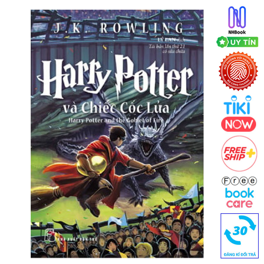 Harry Potter Và Chiếc Cốc Lửa - Tập 4( free bookcare)