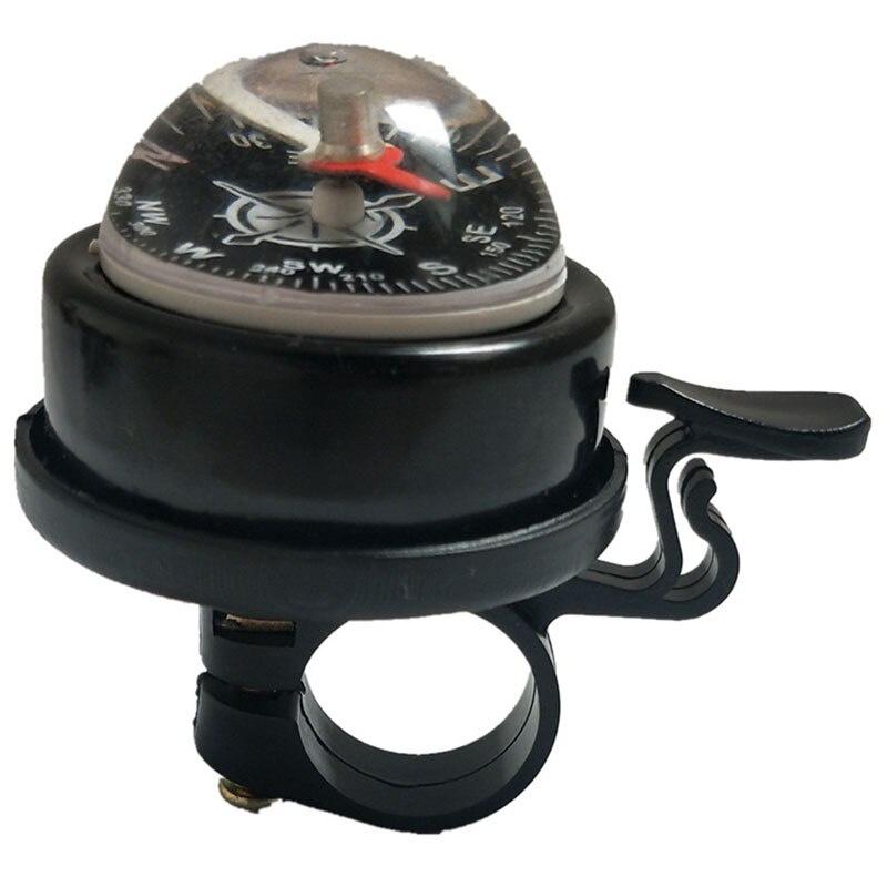 Bicycle Bell Horn Mountain Bike Handlebar Compass Bell Bike Horn Cycling Handlebar Compass Ring-down Horn Bicycle Accessories