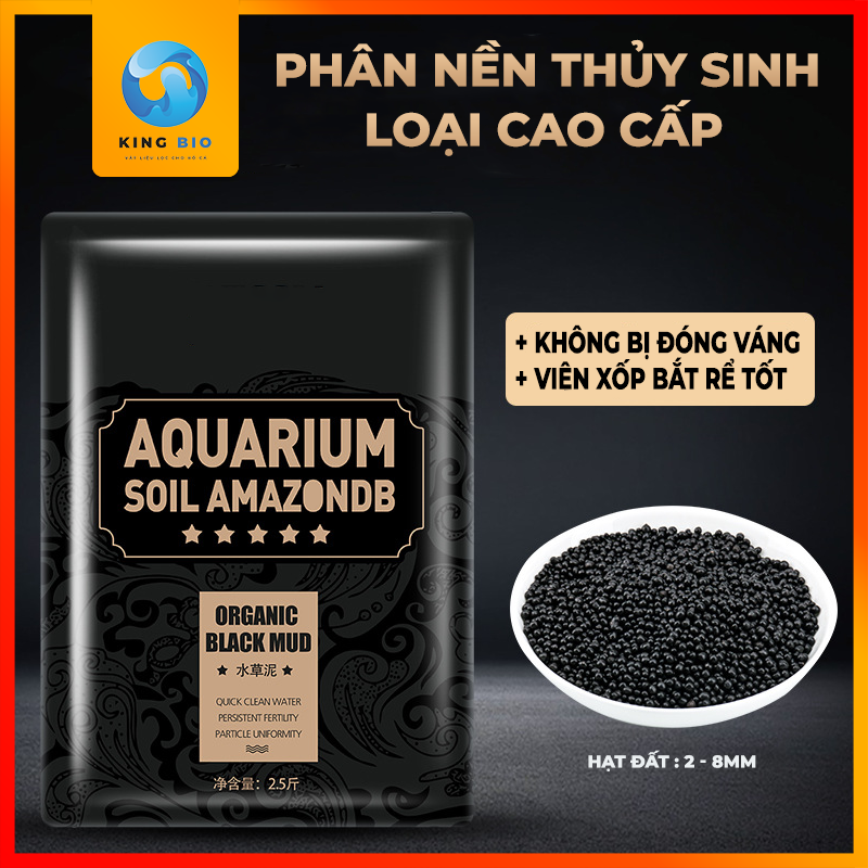 Phân nền thủy sinh - đất bùn cỏ nước cao cấp