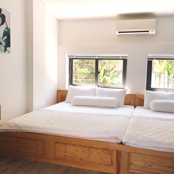 Trọn bộ chăn ga gối trắng trơn RIOTEX1m/1m2/1m4/1m6/1m8 cho khách sạn, bệnh viện, nhà nghĩ, homestay