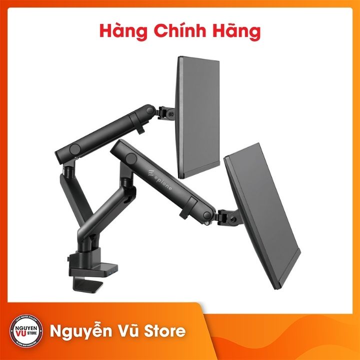 Giá treo màn hình Epione Liftup Arm Đôi LDT20-C024U - Hàng Chính Hãng