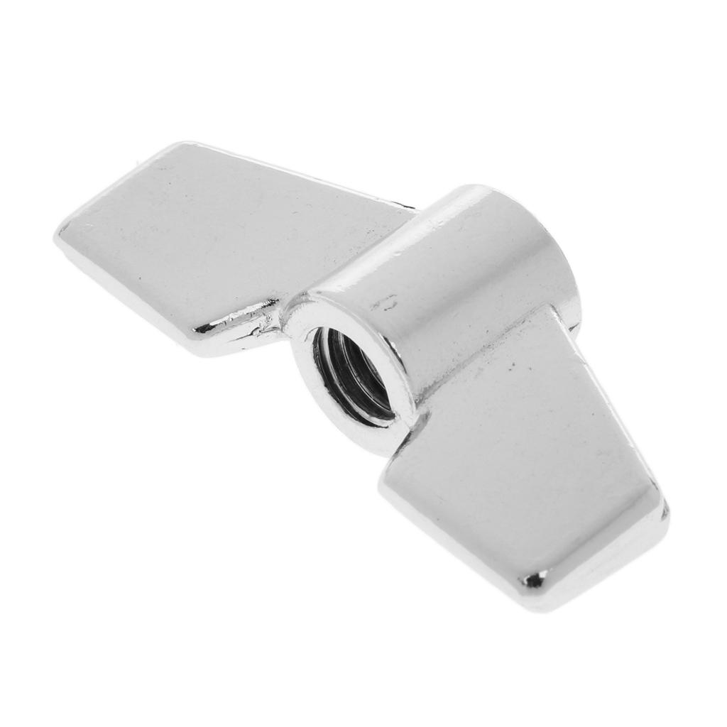 Quick Release Drum Cymbal Stand Wing Nut Cymbal Replacement Silver