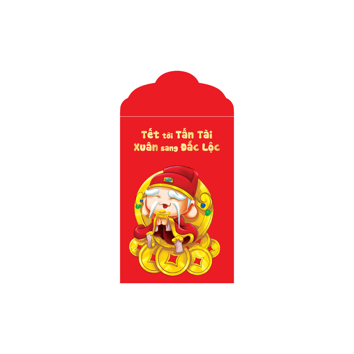 Combo 50 cái bao lì xì nhỏ + tặng 20 cái thẻ treo cành mai/đào -BLX03