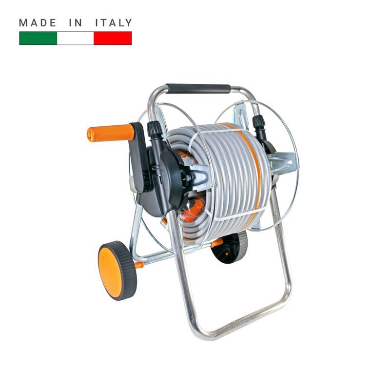 BỘ XE CUỘN ỐNG NƯỚC TƯỚI CÂY 25 MÉT GF5789 - Ý