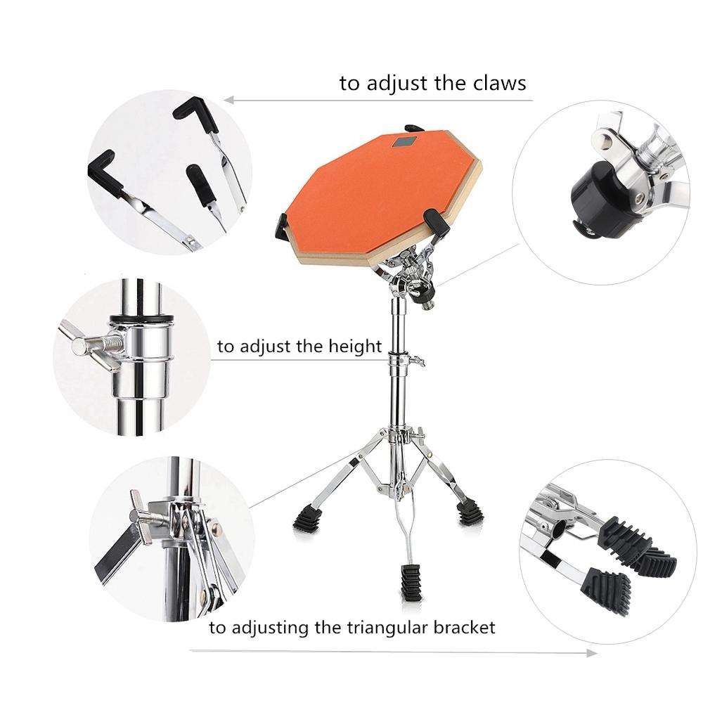 Folding Drum Stand Support For Snare Dumb Drum Percussion Hardware Accessory