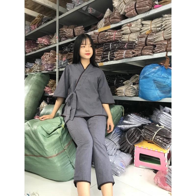 Đồ Lam Đi Chùa #Pháp Phục Phật Giáo#mẫu xéo nơ