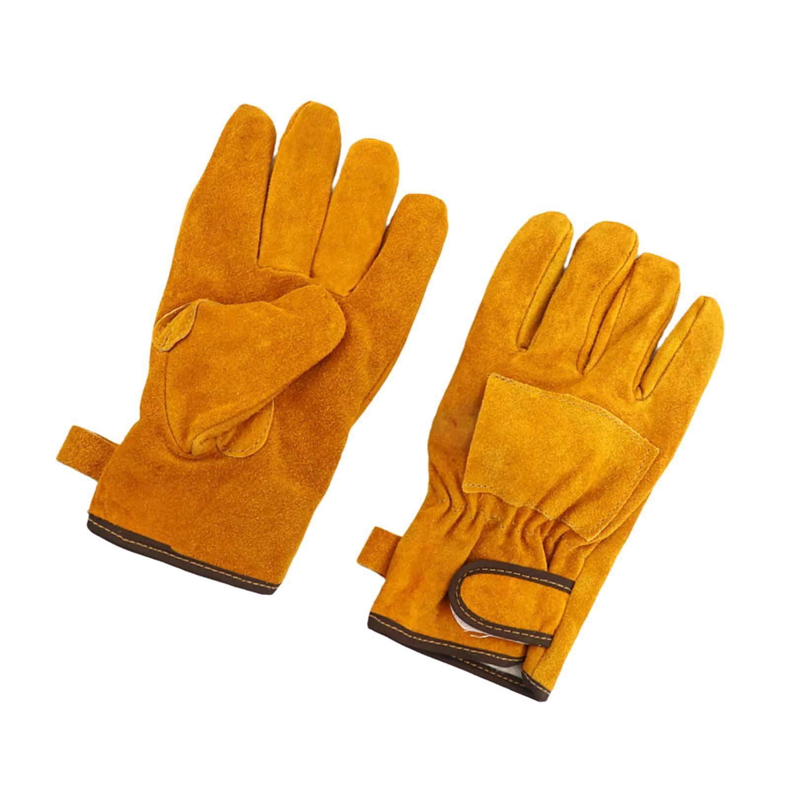 Heat Resistant Gloves Oven BBQ Mitts for Cooking Camping