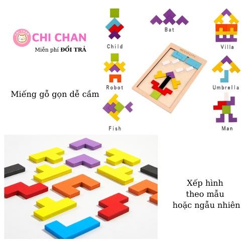 Đồ chơi xếp gạch cho bé giáo dục phát triển trí tuệ