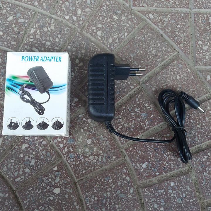 Sạc quạt tích điện mickey 15V-1,2A - adapter quạt tích điện loại tốt