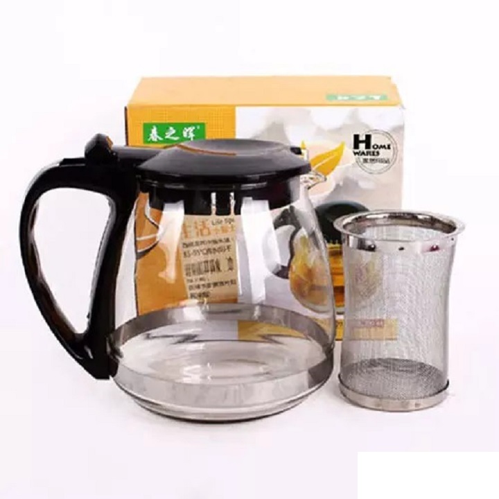 Ấm pha trà có lưới lọc dung tích 1300 ml