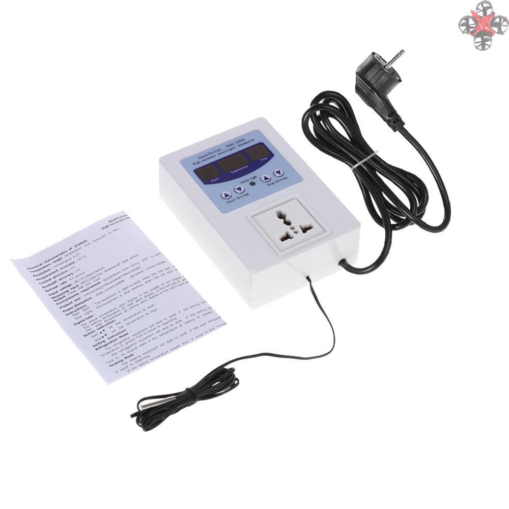 Công Tắc Điều Khiển Nhiệt Độ Thông Minh Ac110-240V 10a