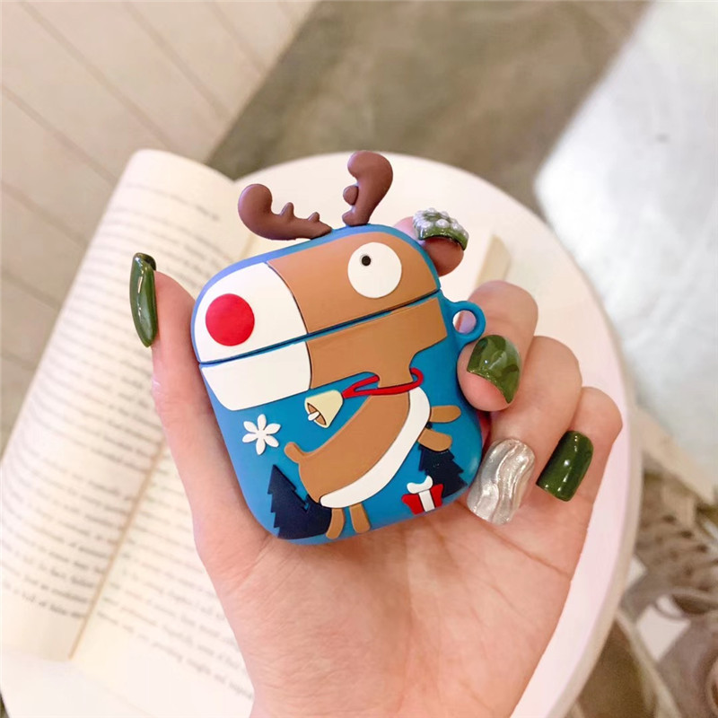 Airpods case, Ốp silicone dẻo bảo vệ dành cho Airpods 1/2 - Hàng Chính Hãng - Cartoon Animal