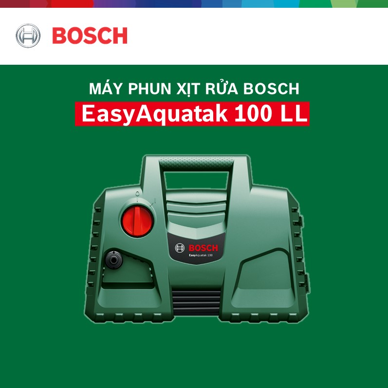 Máy phun xịt rửa áp lực cao Bosch EasyAquatak 100LL