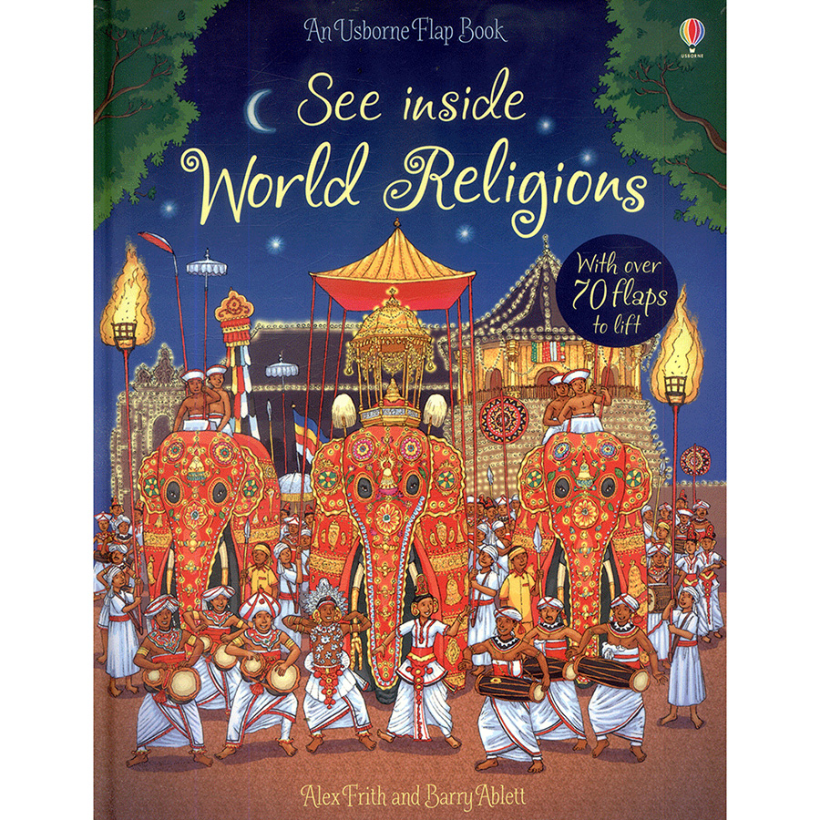 Sách tương tác tiếng Anh - Usborne See Inside World Religions
